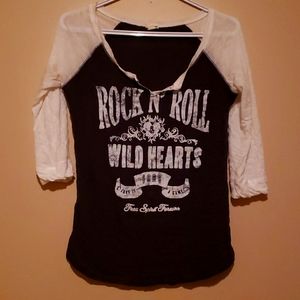 Garage Baseball style top